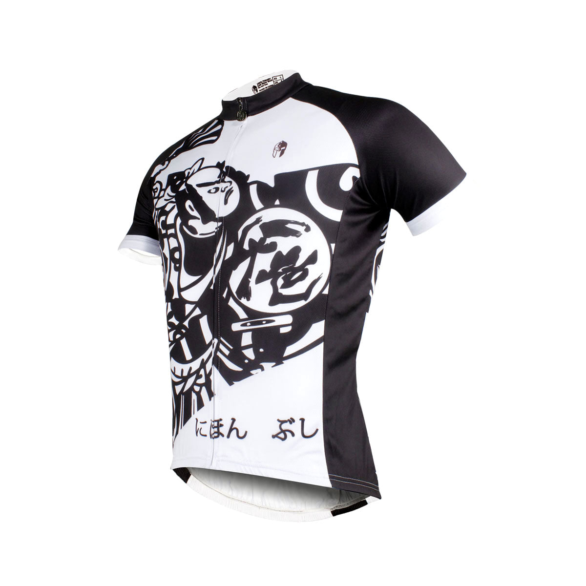 Traditional Japanese Samurai Cycling Black&White Jersey Men's Short-Sl –  Cycling Apparel, Cycling Accessories