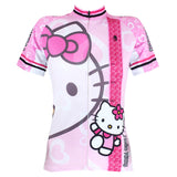 HELLO KITTY Princess Women's Top Cycling Suit/Jersey Jacket T-shirt Summer Spring Autumn Clothes Sportswear Cartoon World  Pink Kit NO.022 -  Cycling Apparel, Cycling Accessories | BestForCycling.com 