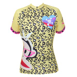 Ilpaladino Big Mouth Monkey Woman's Short-sleeve Cycling Jersey Summer Clothes Summer Pro Cycle Clothing Racing Apparel Outdoor Sports Leisure Biking shirt Cartoon World Paul Frank NO.087 -  Cycling Apparel, Cycling Accessories | BestForCycling.com 