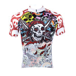 Pirate Skull Men's Short Sleeves Cycling Jersey Suit Spring Autumn Shirts 088 -  Cycling Apparel, Cycling Accessories | BestForCycling.com 