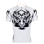 Tiger White Men's Shirt Cycling Jersey T-shirt Summer NO.117 -  Cycling Apparel, Cycling Accessories | BestForCycling.com 