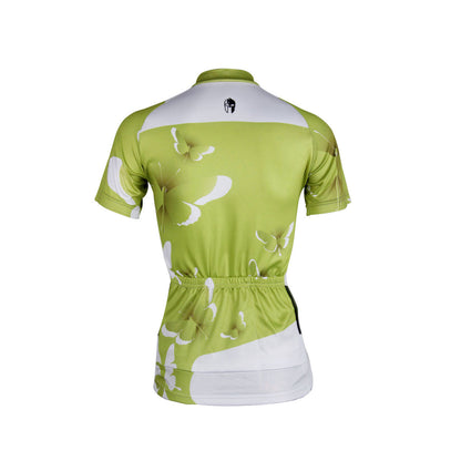 Ilpaladino Flowers Butterfly Nature Woman's Cycling Short-sleeve Jersey Summer Sportswear Apparel Outdoor Sports Gear NO.684 -  Cycling Apparel, Cycling Accessories | BestForCycling.com 