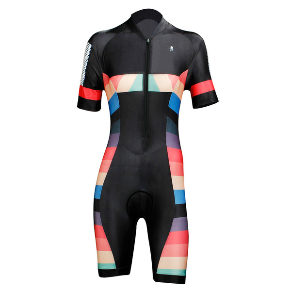 Women's Triathlon-Suit One-Piece Sleeveless Tri-Suit - Padded Quick-Drying  Slimming for Running Swimming Cycling