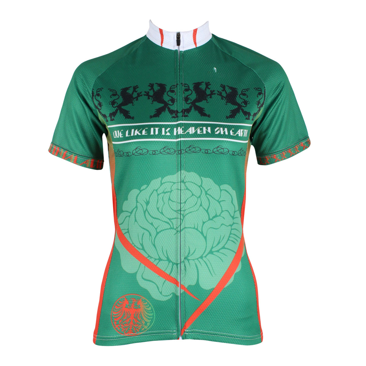 Ilpaladino Green Elegant Woman's Cycling short-sleeve Jersey/Suit Spring Summer Sportswear Apparel Outdoor Sports Gear NO.191 -  Cycling Apparel, Cycling Accessories | BestForCycling.com 