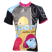 ILPALADINO Fasion Girl Cycling Jersey Bike Bicycling Summer  Pro Cycle Clothing Racing Apparel Outdoor Sports Leisure Biking Shirts Breathable and Comfortable NO.533 -  Cycling Apparel, Cycling Accessories | BestForCycling.com 