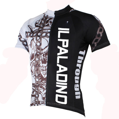 ILPALADINO Chain Skull Men's Summer Cycling Short-sleeve Suit Bike Shirt Sportswear Quick—dry Shirt Apparel Outdoor Sports Gear 091 -  Cycling Apparel, Cycling Accessories | BestForCycling.com 