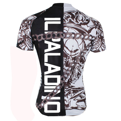 ILPALADINO Chain Skull Men's Summer Cycling Short-sleeve Suit Bike Shirt Sportswear Quick—dry Shirt Apparel Outdoor Sports Gear 091 -  Cycling Apparel, Cycling Accessories | BestForCycling.com 