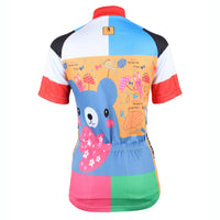 ILPALADINO Cute Pet Bear Cycling Jersey Bicycling Summer Pro Cycle Apparel Outdoor Sports Leisure Biking Shirts Breathable and Comfortable NO.210 -  Cycling Apparel, Cycling Accessories | BestForCycling.com 