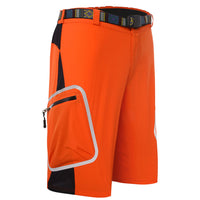 Mens Summer Quick Dry Outdoor Cycling Shorts Black/Orange #1602 -  Cycling Apparel, Cycling Accessories | BestForCycling.com 