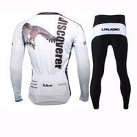 ILPALADINO  Men's Long Sleeves Cycling Clothing Suits with Tights Pro Cycle Clothing Racing Apparel Outdoor Sports Leisure Biking shirt  (Velvet) NO.303 -  Cycling Apparel, Cycling Accessories | BestForCycling.com 