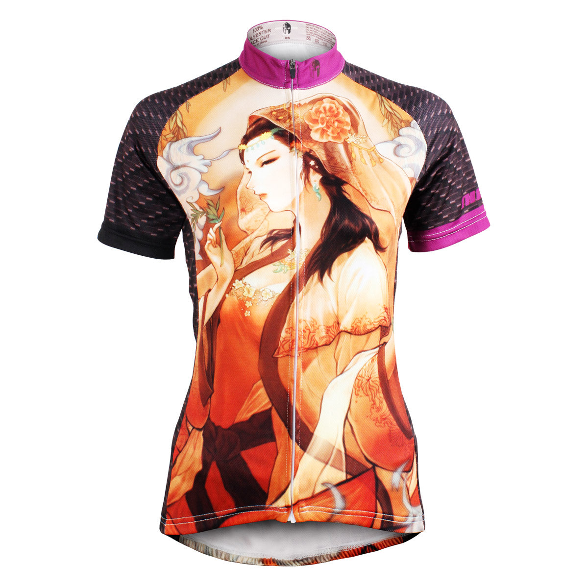 Ilpaladino Beautiful Girl Woman's Cycling Short-sleeve Jersey Summer Sportswear Apparel Outdoor Sports Gear NO.580 -  Cycling Apparel, Cycling Accessories | BestForCycling.com 