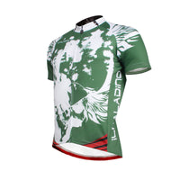 Ilpaladino Angel White Wing Feather Green Sport Breathable Cycling Jersey Men's  Short-Sleeve Sport Bicycling Shirts Summer Quick Dry Wear NO.656 -  Cycling Apparel, Cycling Accessories | BestForCycling.com 