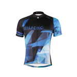 Ilpaladino Fragment Sport Breathable Black&Blue Jersey Men's Short-Sleeve Bicycling Shirts Summer Apparel Outdoor Sports Gear Quick Dry Wear NO.690 -  Cycling Apparel, Cycling Accessories | BestForCycling.com 