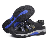 Men's Summer Cool Toe-cap Sandal With Magic Tape Thick-soled Outdoor Sports Beach Anti-skidding Wear-resisting Shoes NO.7013 -  Cycling Apparel, Cycling Accessories | BestForCycling.com 