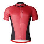 Simple Red&Black Men's Short-Sleeve Cycling Jersey Bicycling Summer T-shirt NO.703 -  Cycling Apparel, Cycling Accessories | BestForCycling.com 