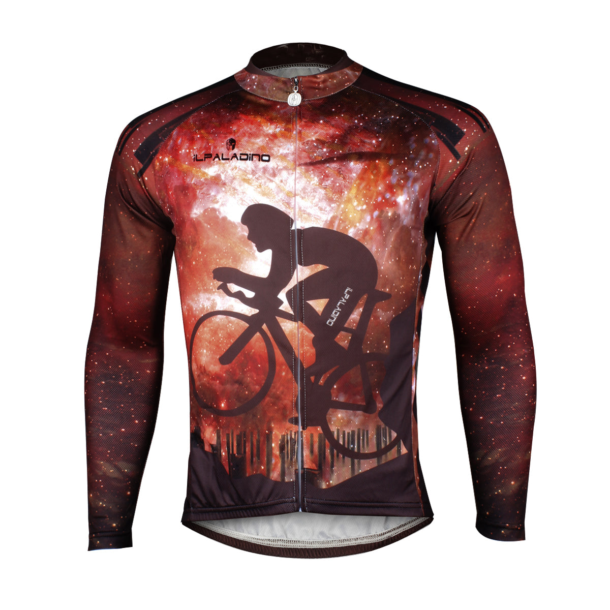 ILPARADINO Cyclist Starry Night Men's  Long Sleeves Cycling Jacket Bicycling Apparel Outdoor Sports Leisure Biking Shirt  Jersey/Suit NO.722 -  Cycling Apparel, Cycling Accessories | BestForCycling.com 