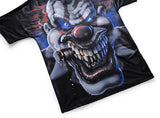 Gothic Clown Mens T-shirt Graphic 3D Printed Round-collar Short Sleeve Summer Casual Cool T-Shirts Fashion Top Tees DX803007# -  Cycling Apparel, Cycling Accessories | BestForCycling.com 