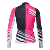 ILPALADINO Women's Sport Long Sleeves Cycling Jerseys Apparel Outdoor Sports Leisure Biking Shirt ( Velvet.Pink) NO.769 -  Cycling Apparel, Cycling Accessories | BestForCycling.com 