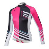 ILPALADINO Women's Sport Long Sleeves Cycling Jerseys Apparel Outdoor Sports Leisure Biking Shirt ( Velvet.Pink) NO.769 -  Cycling Apparel, Cycling Accessories | BestForCycling.com 